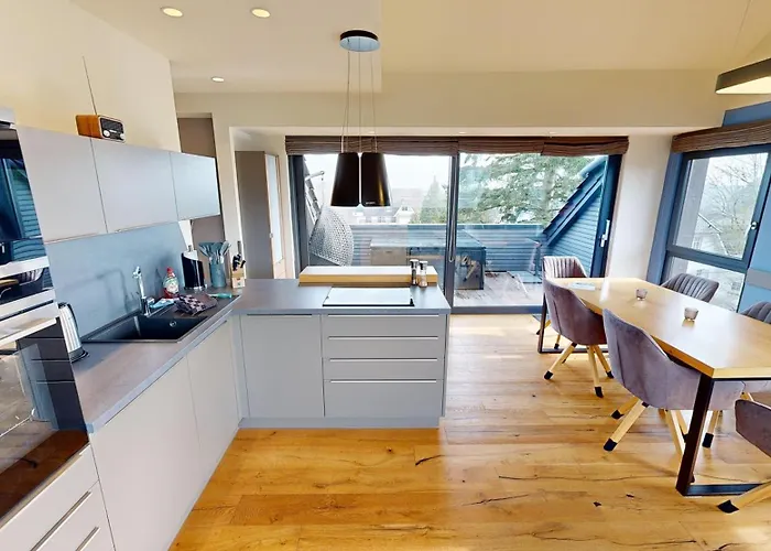 Heaven House Penthousewohnung Sterngucker Mit Whirlpool Apartamento